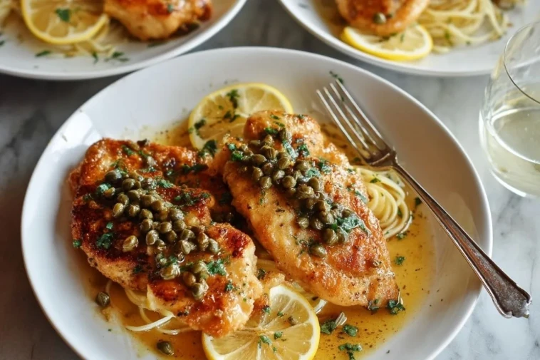 Poulet Piccata au Citron