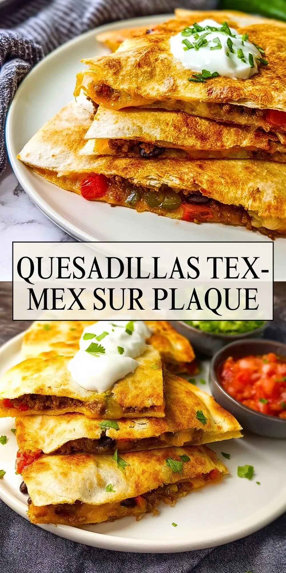 Quesadillas Tex-Mex Sur Plaque (2)